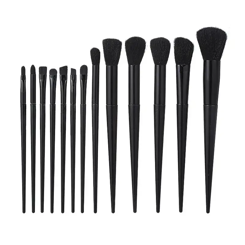 Beginners 13 Makeup Brush Set Super Soft Eye Paint Brushes - Image 6
