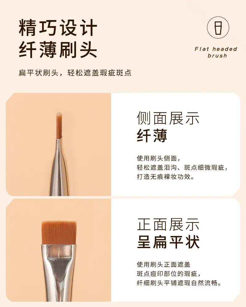 Large Silver Eyeliner Brush 15g Multifunctional Makeup Artist — feature 4