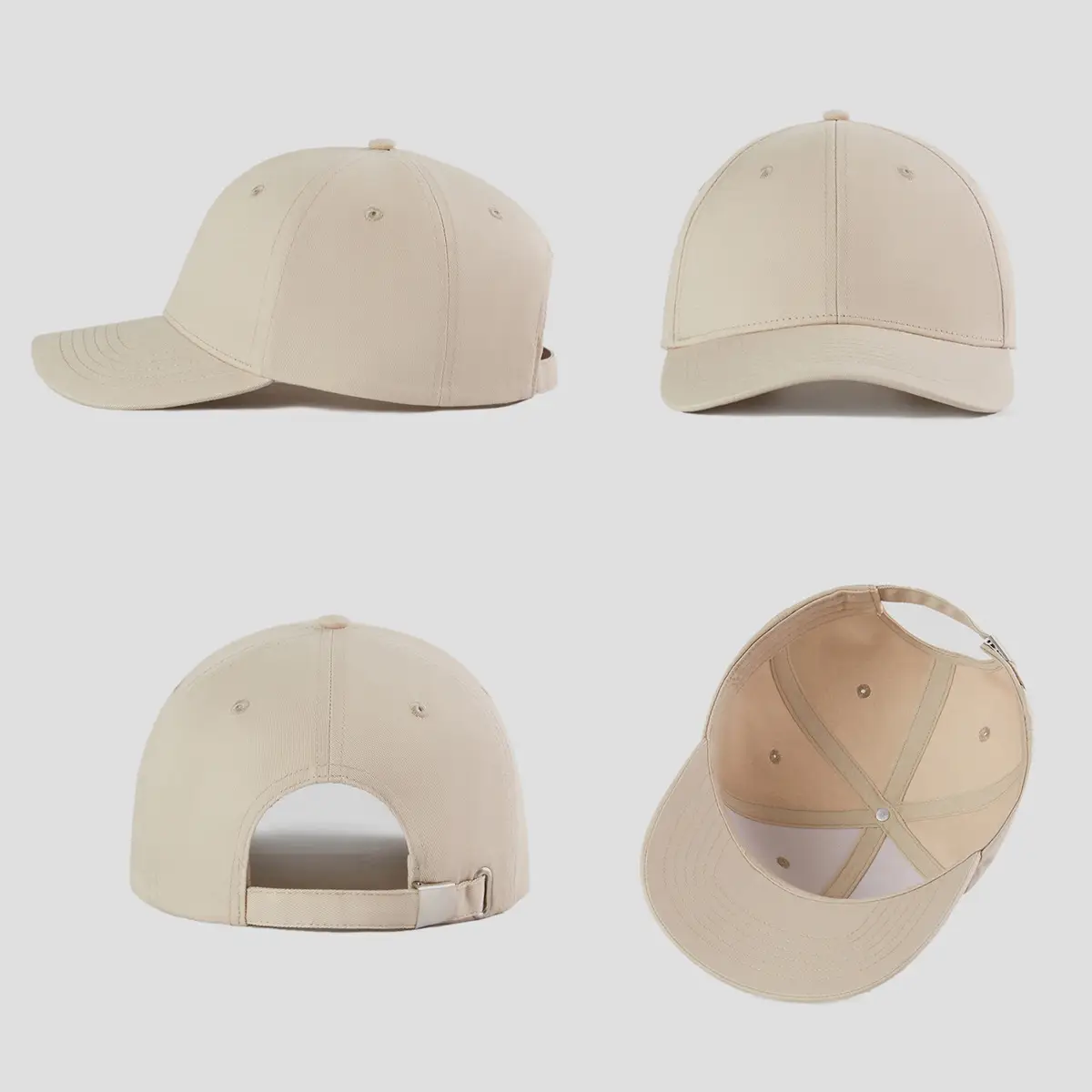 Pure Cotton Baseball Cap Mint Green Logo Print - Image 40