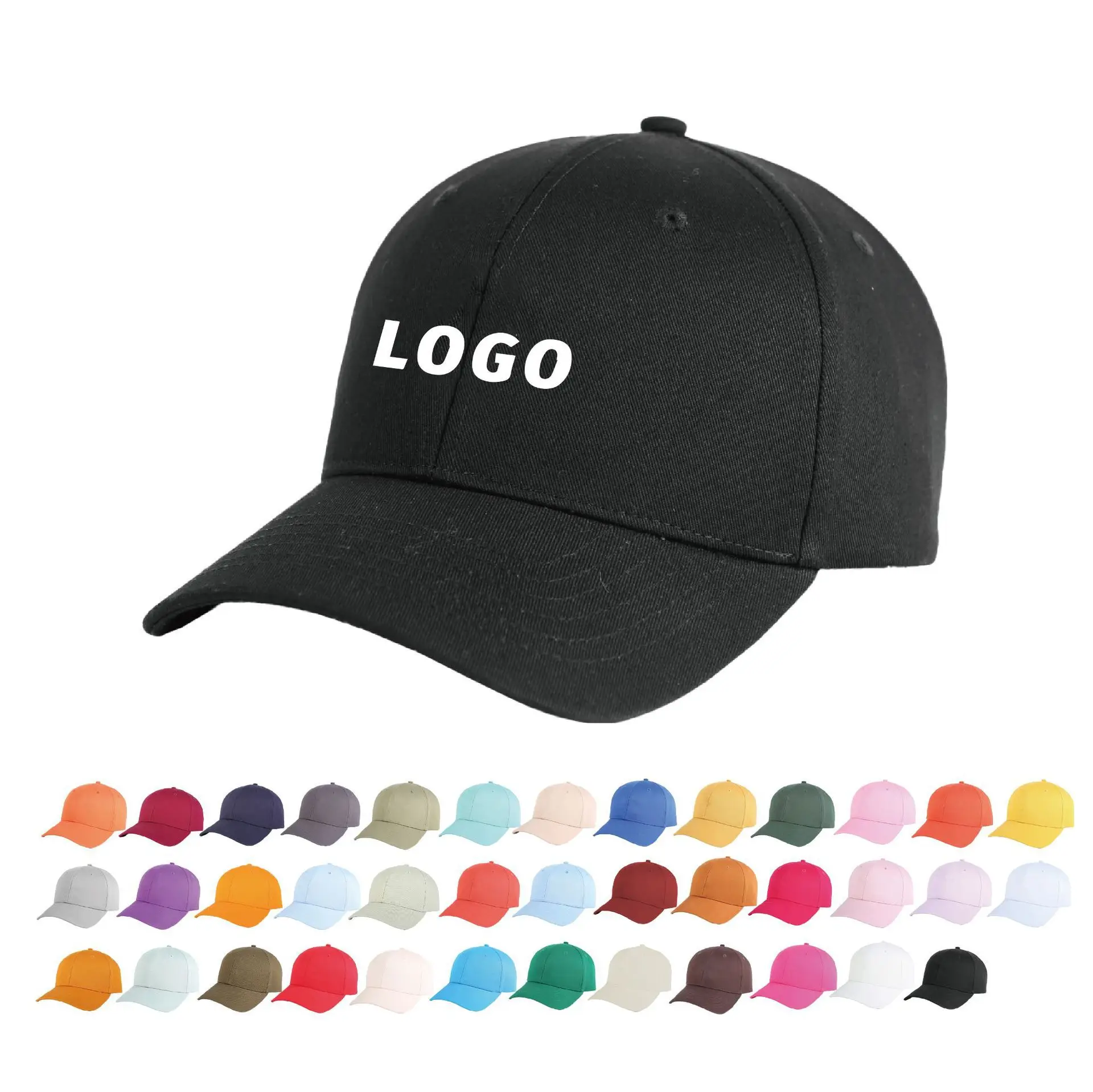Pure Cotton Baseball Cap Mint Green Logo Print - Image 43
