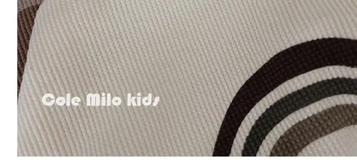 Kids Rainbow T-Shirt Long Sleeve Cotton Beige — feature 6