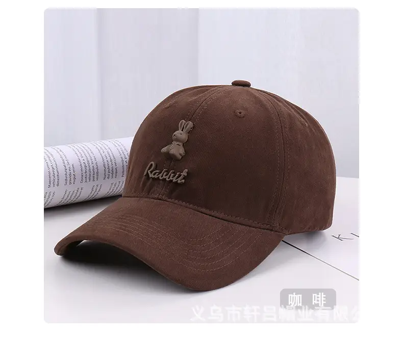 Men & Women Branded Baseball Caps Pink Beige — feature 24