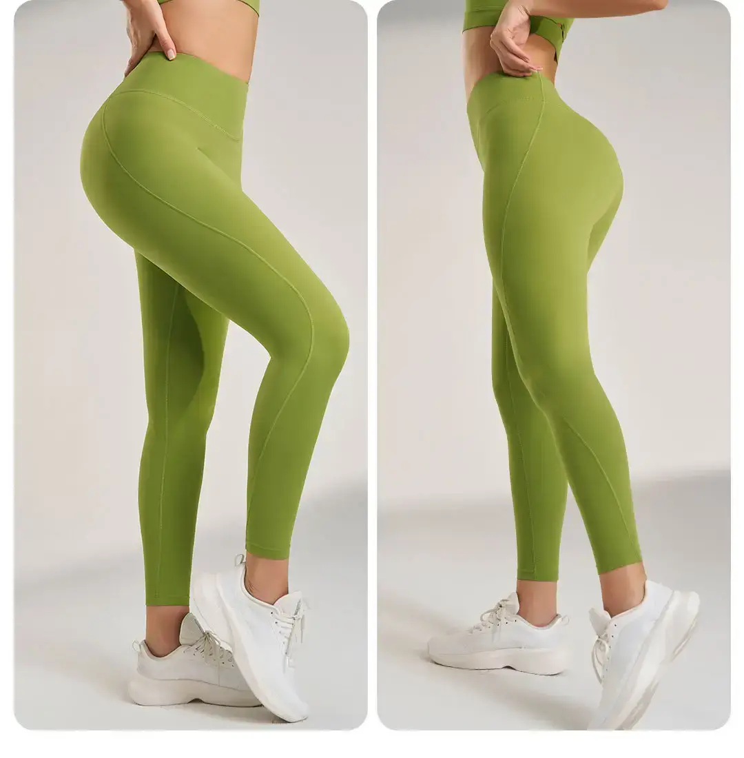 Fruit Green Yoga Running Nine-Ton Leggings Women — feature 24