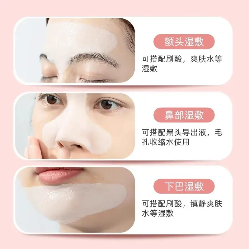 Wet Compress Nasal Mask Paper 100x100 Cotton - Image 7