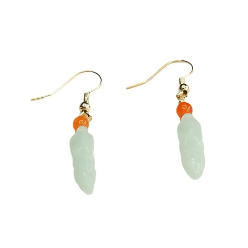 Jade Drop Earrings for Women Wholesale - Image 6