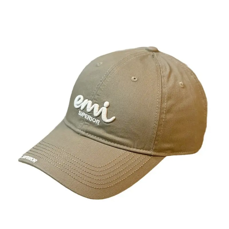 Women Brown Embroidered Cap Sun Protection - Image 10