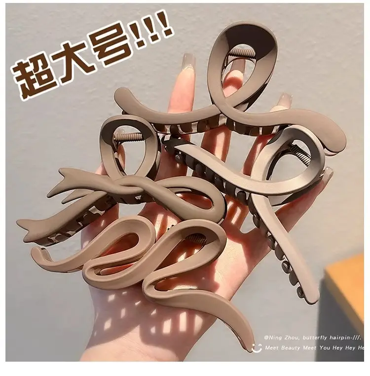 High-Grade Brown Large Hairpin Women's 2024 New — feature 18