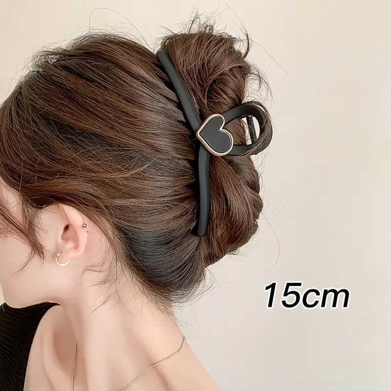 High-Grade Brown Large Hairpin Women's 2024 New