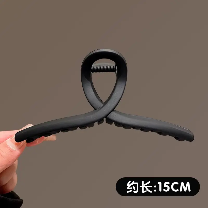 High-Grade Brown Large Hairpin Women's 2024 New