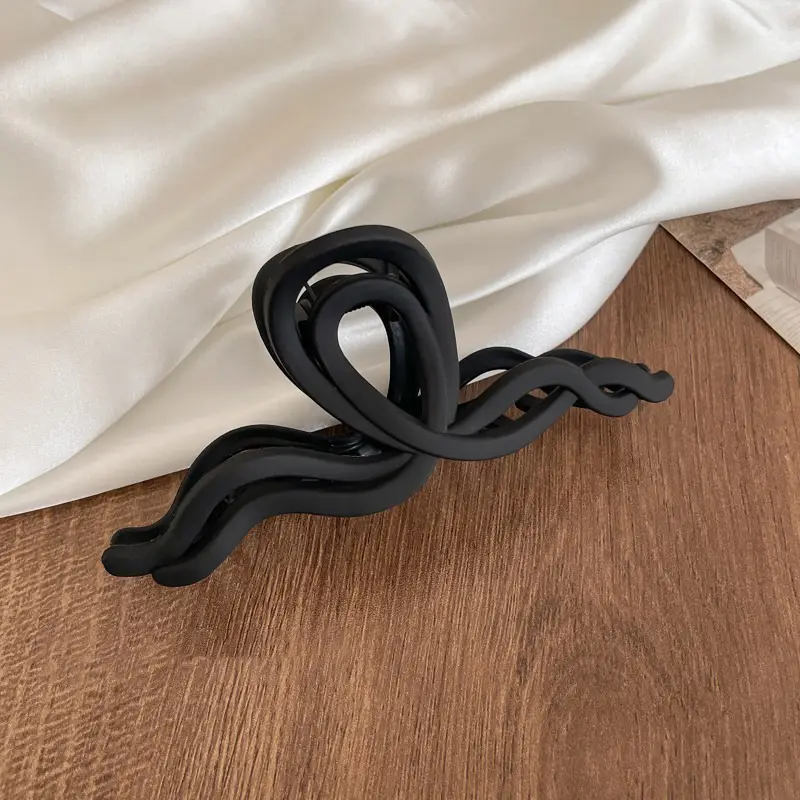 High-Grade Brown Large Hairpin Women's 2024 New