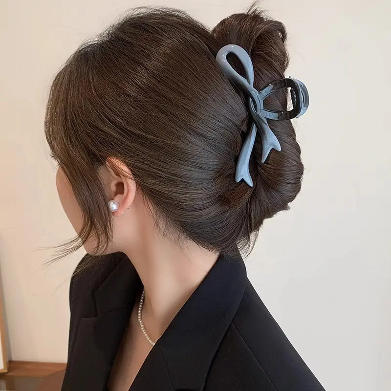 High-Grade Brown Large Hairpin Women's 2024 New