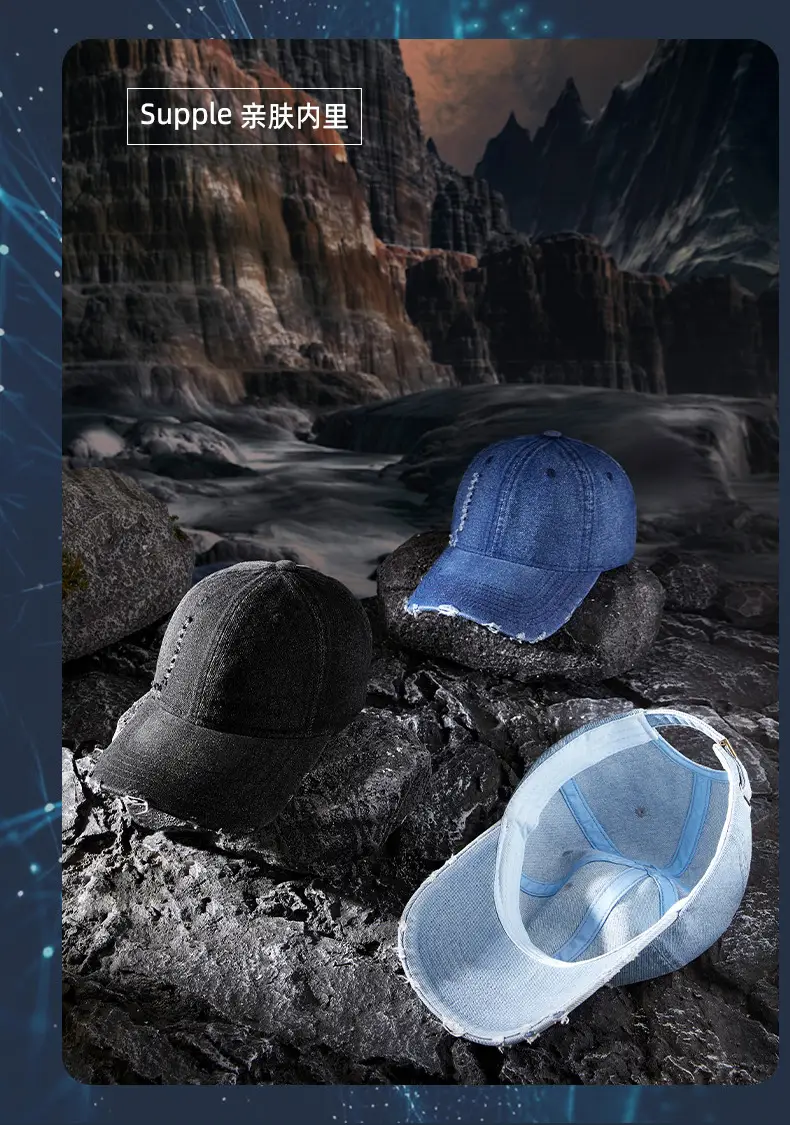Old Hole Baseball Cap New 2025 Soft Peaked Cap — feature 10