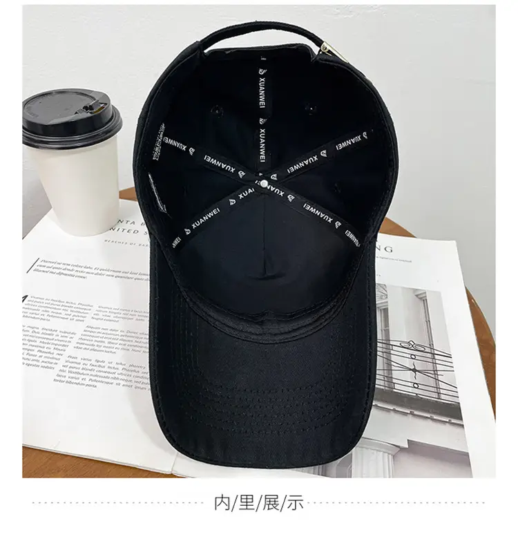 Men's Dragon Cap with Zodiac Design Pink Black White — feature 23
