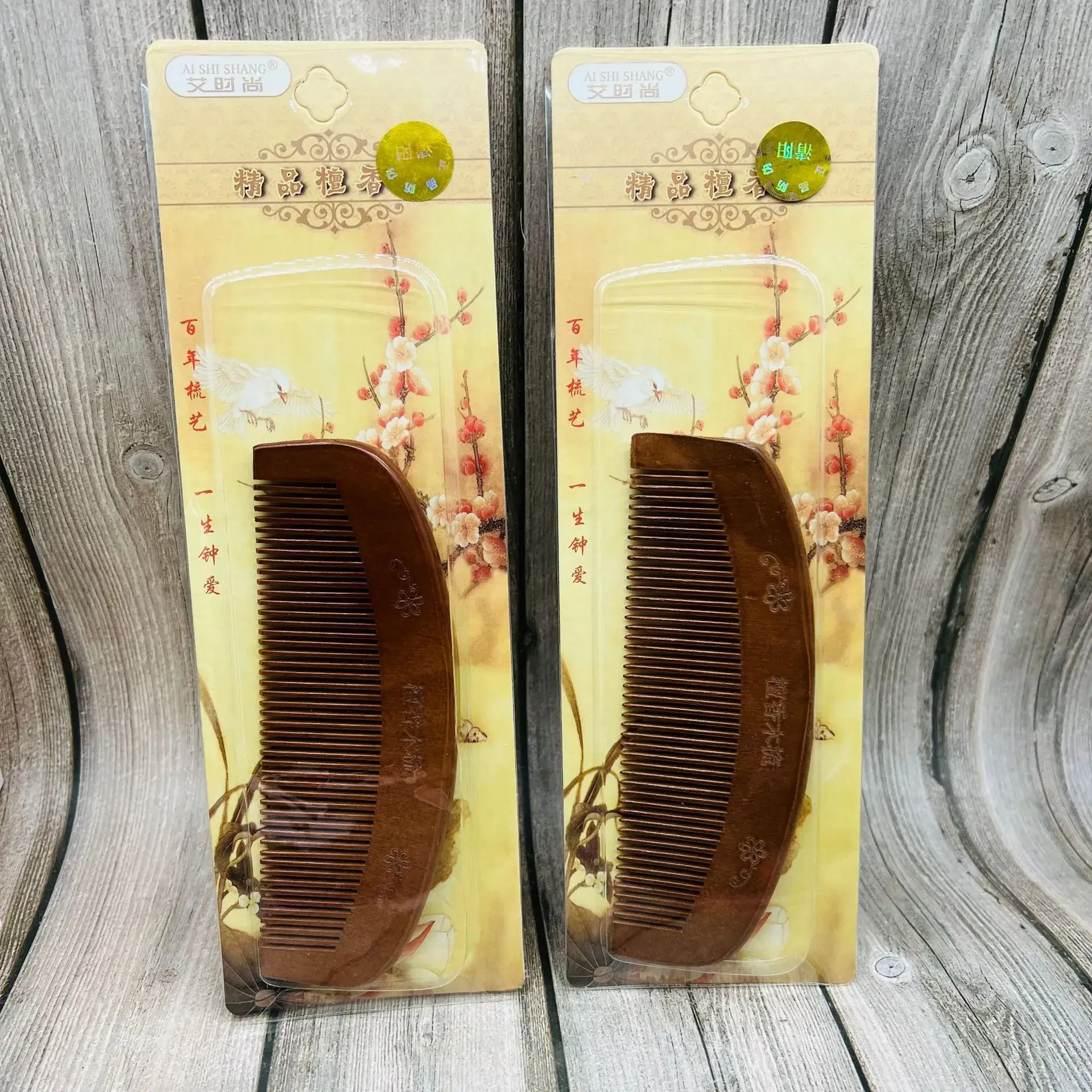 Peach Wood Hair Comb for Adults - Premium Quality - Image 6