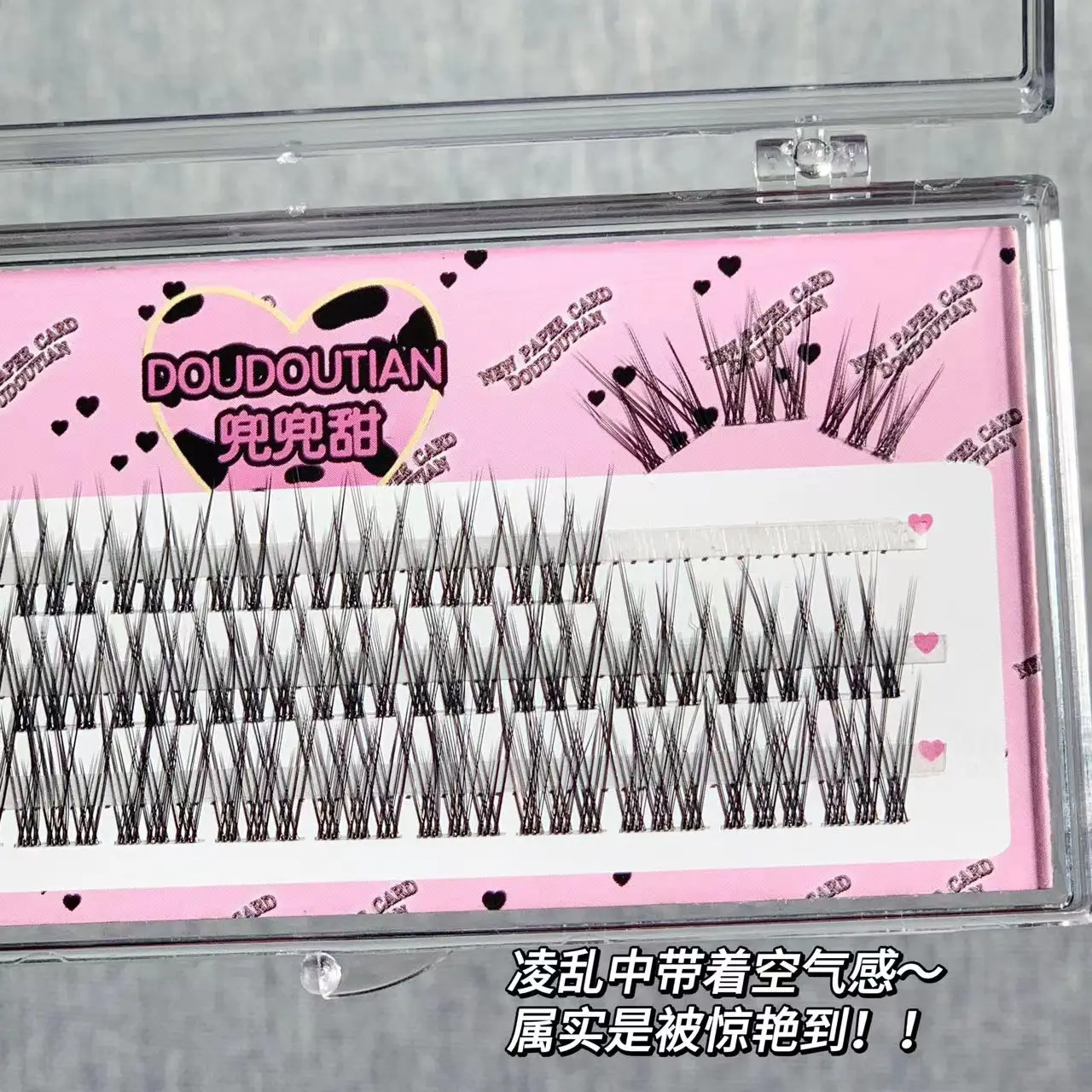 False Eyelashes for Women Natural Fake Straight Transparent — feature 10