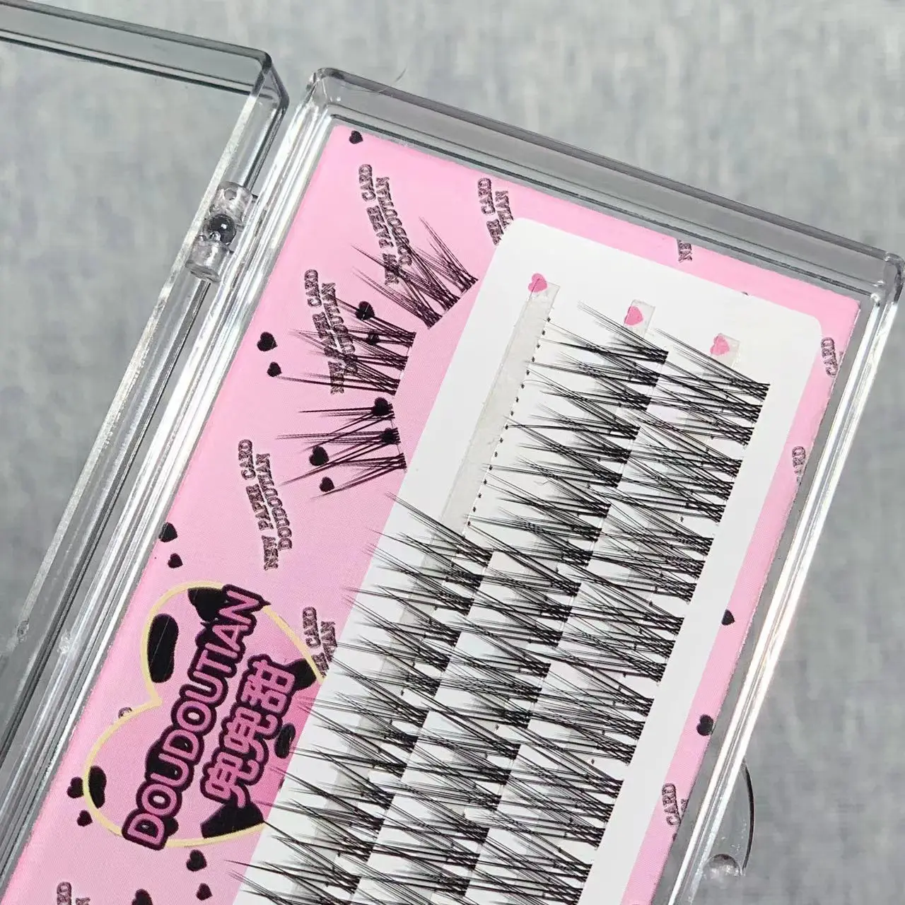False Eyelashes for Women Natural Fake Straight Transparent — feature 11