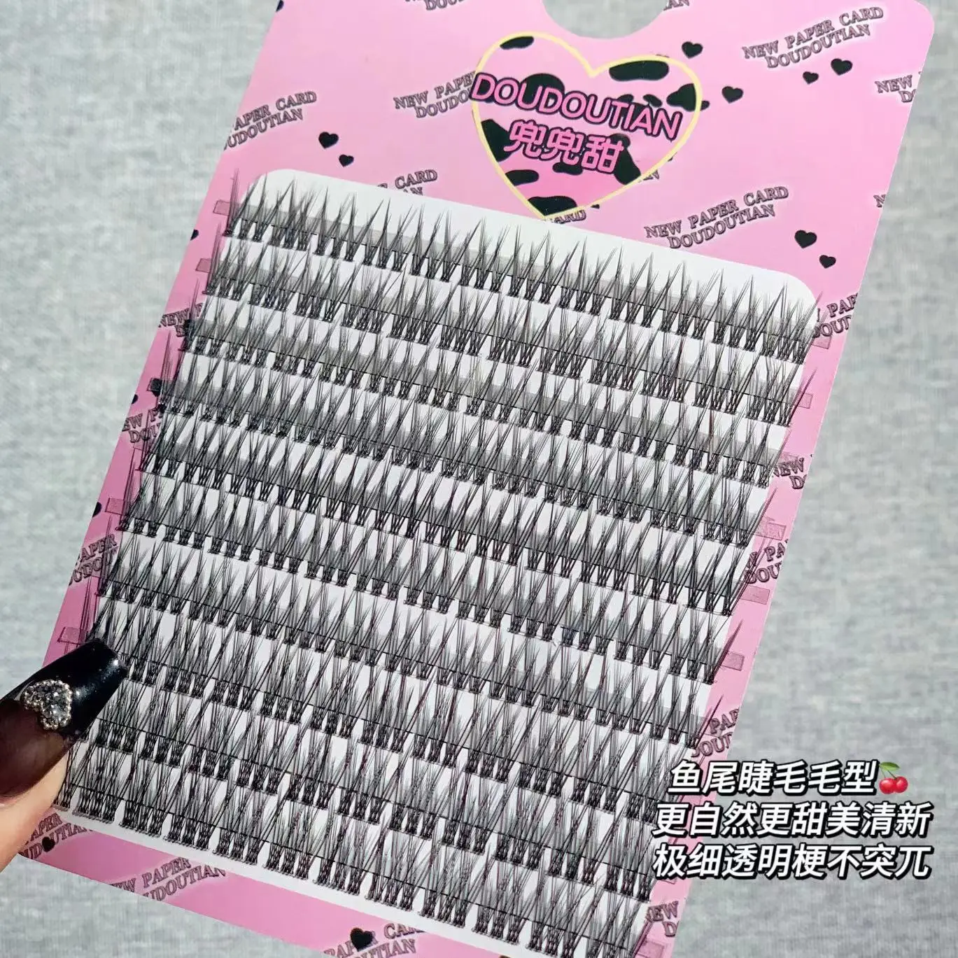 False Eyelashes for Women Natural Fake Straight Transparent — feature 16