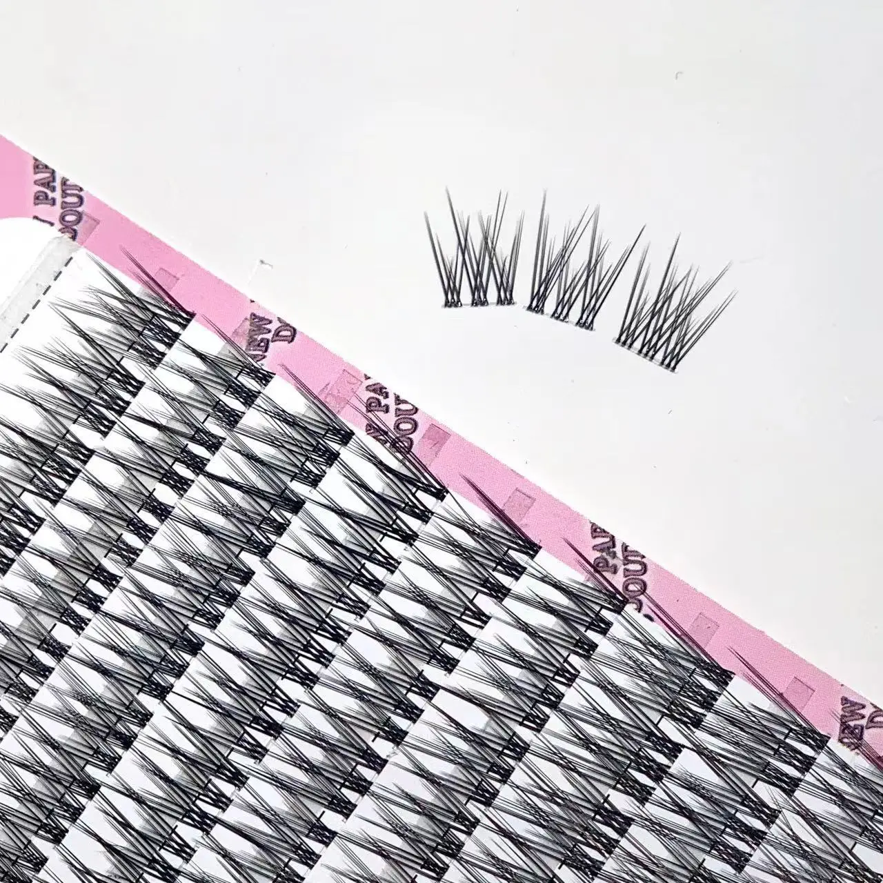 False Eyelashes for Women Natural Fake Straight Transparent — feature 20