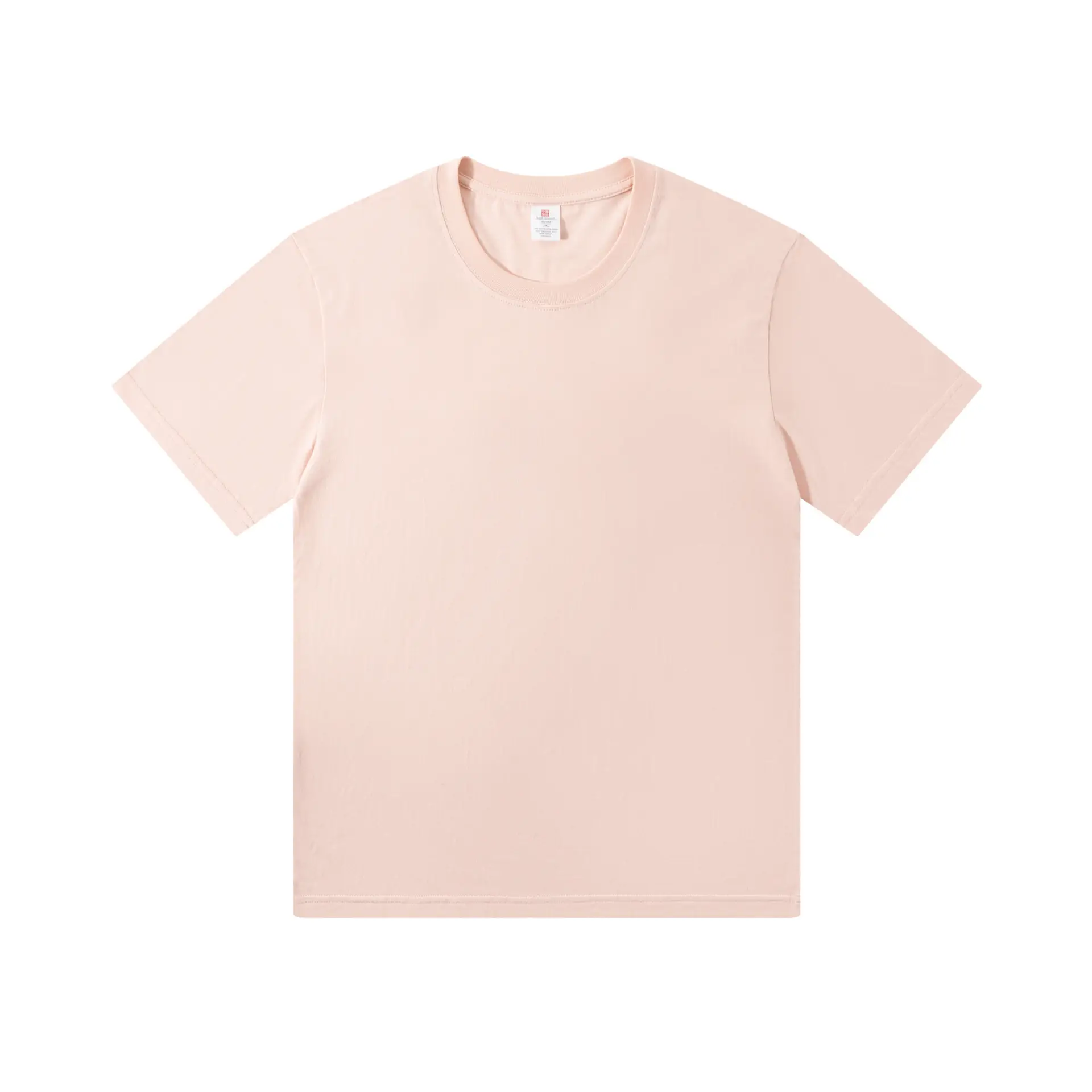 Women Japanese 220g Cotton T-Shirt Green Round Neck Short Sleeve - Image 8