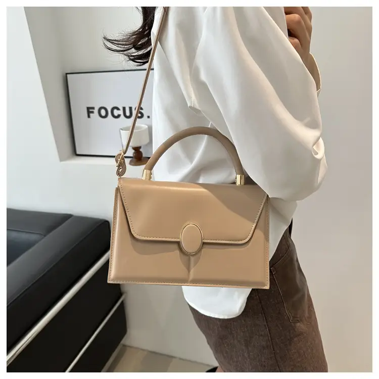 Pink Women's Square Handbag with Long Strap 2024 — feature 45