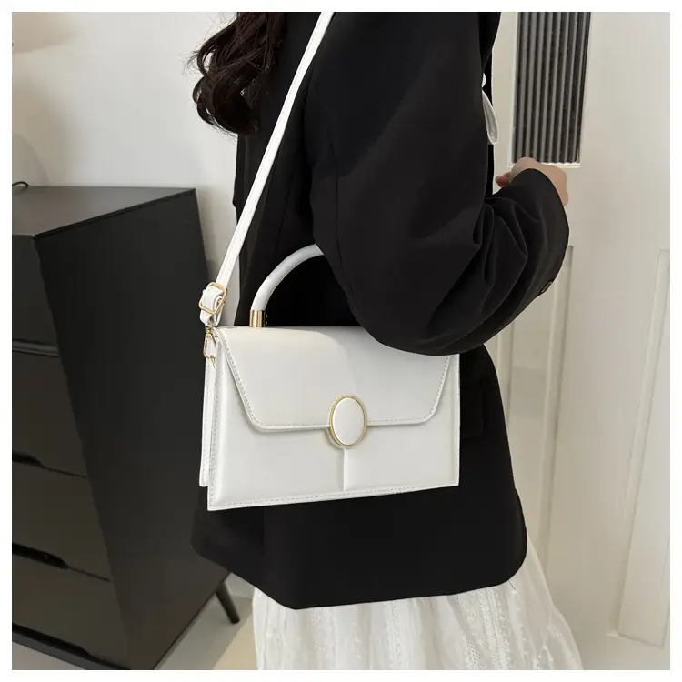 Pink Women's Square Handbag with Long Strap 2024 — feature 48