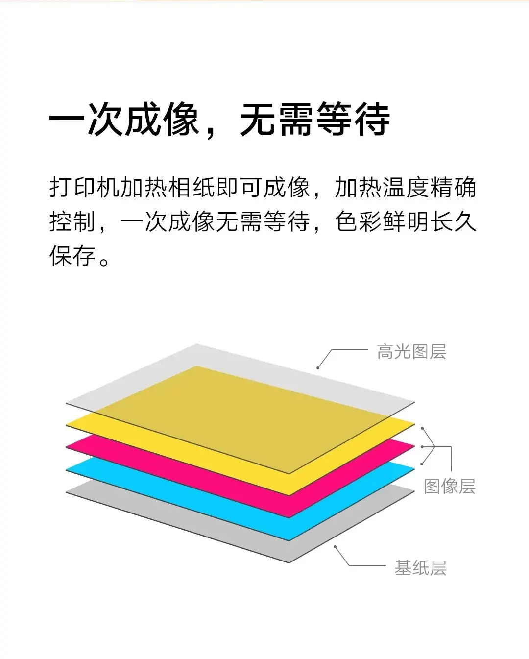 Xiaomi pocket photo printer 3-inch color photo paper adhesive sticker photo paper photo portable printing paper — feature 5