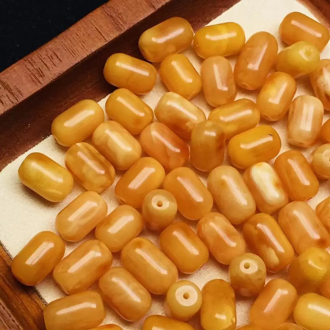Natural Russian Beeswax Beads for Jewelry & Accessories