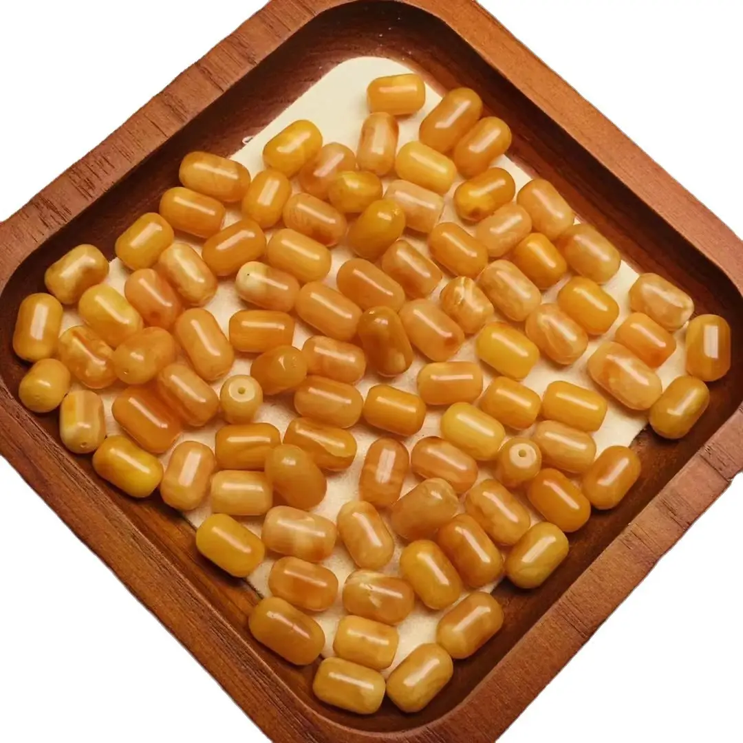 Natural Russian Beeswax Beads for Jewelry & Accessories