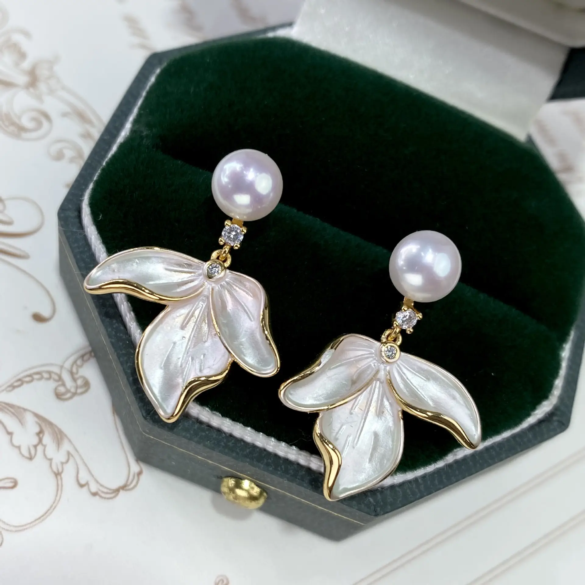 Natural Freshwater Pearl Earrings for Women — feature 3