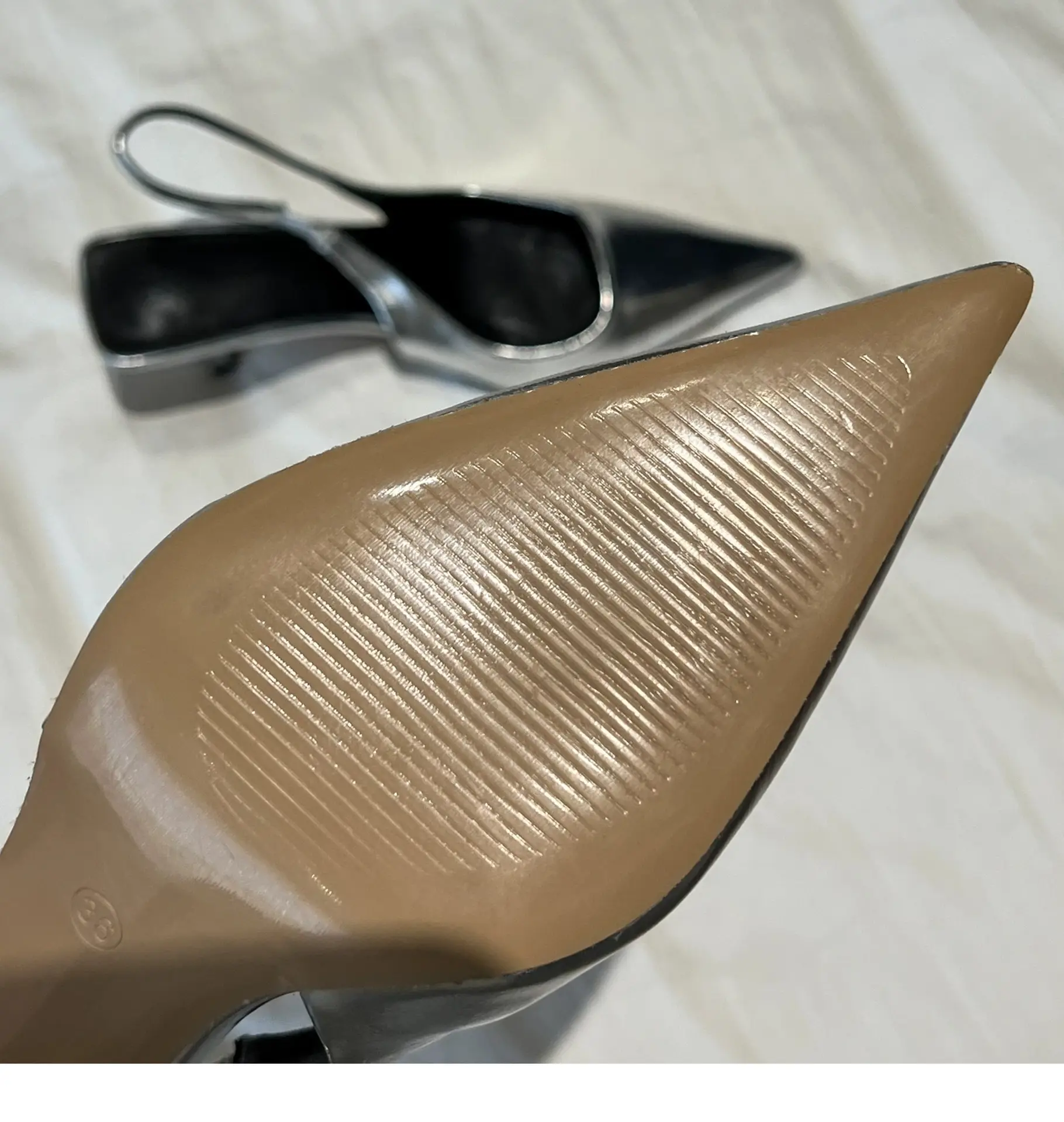 Gold Pointed Toe High Heels for Women 2025 Spring — feature 21