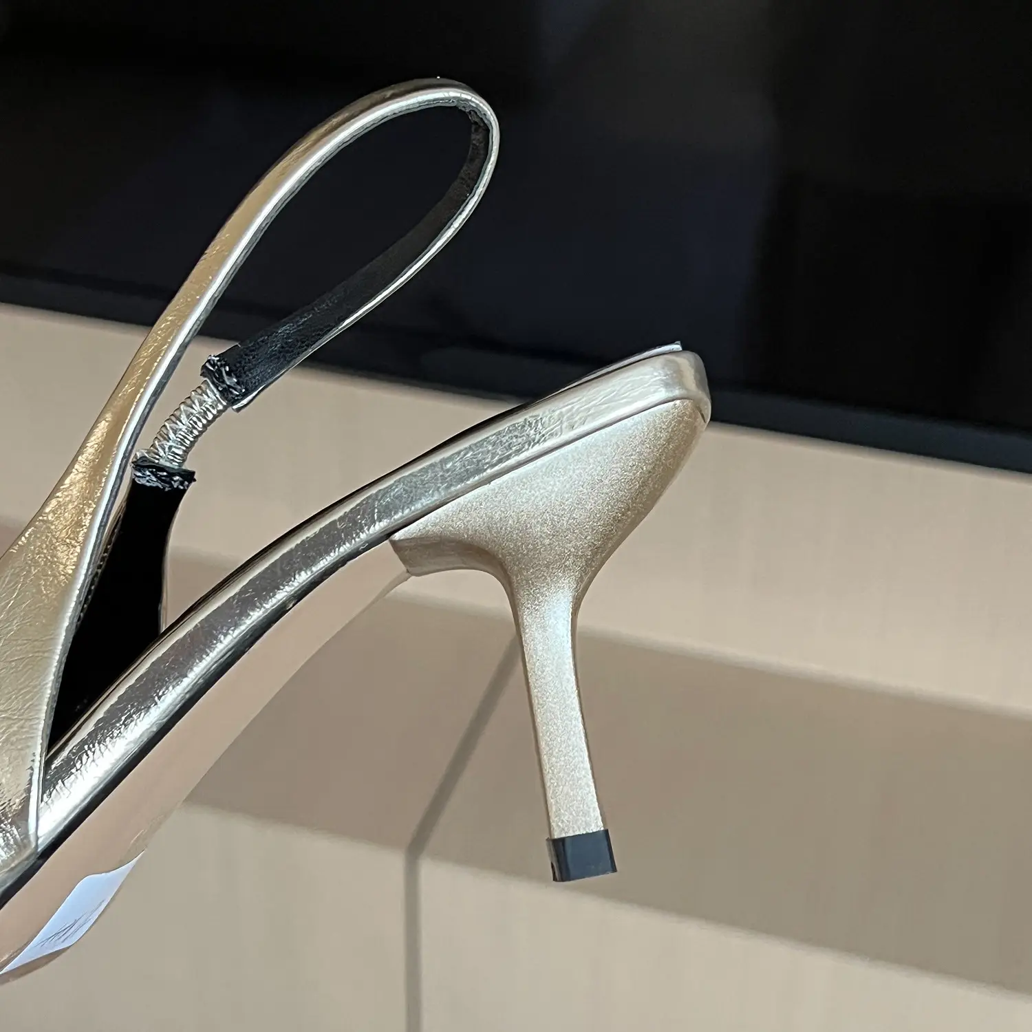Gold Pointed Toe High Heels for Women 2025 Spring — feature 22