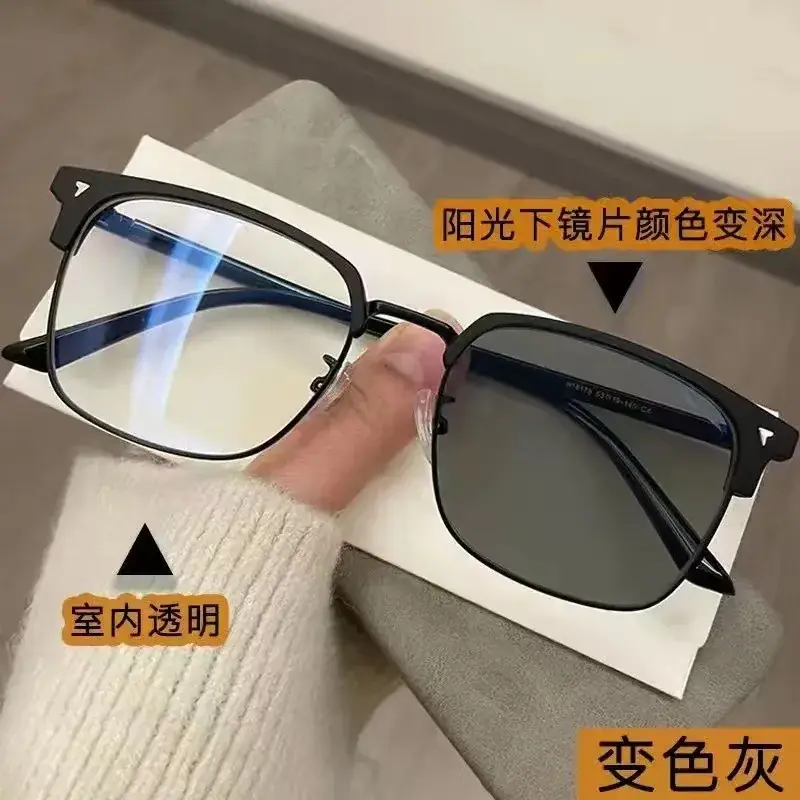 Smart Color Changing Eyeglasses for Men with Anti-Blue Light & Myopia Protection — feature 2