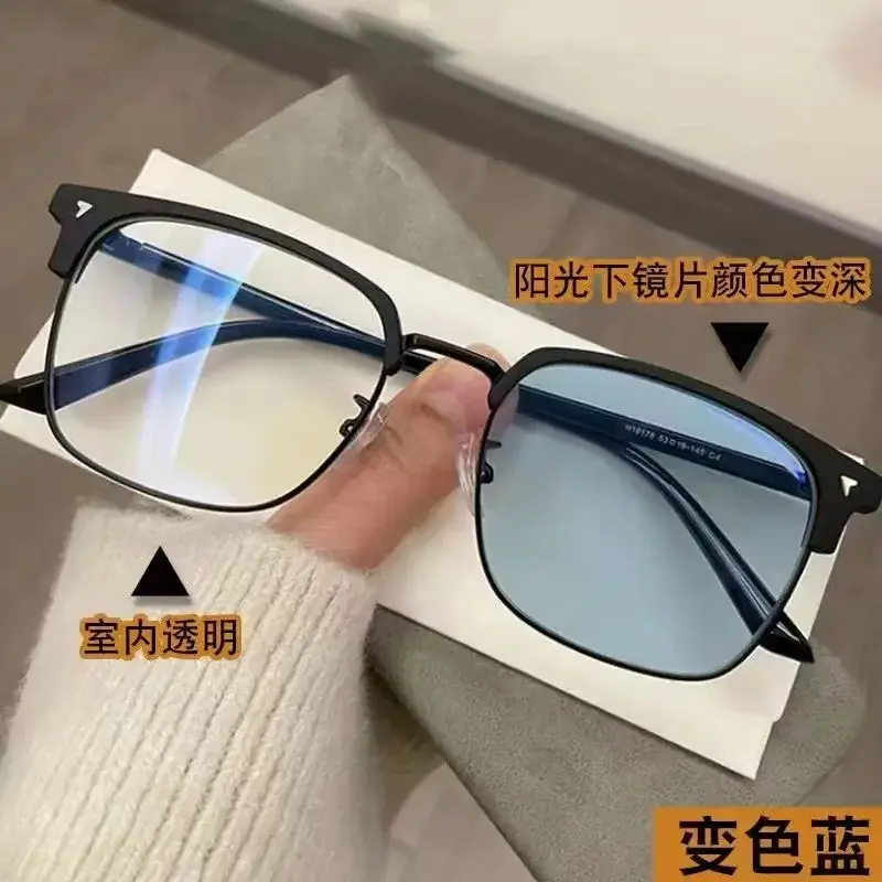 Smart Color Changing Eyeglasses for Men with Anti-Blue Light & Myopia Protection — feature 4