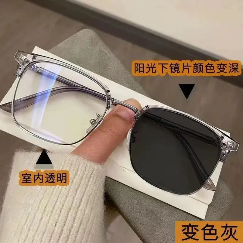 Smart Color Changing Eyeglasses for Men with Anti-Blue Light & Myopia Protection — feature 5