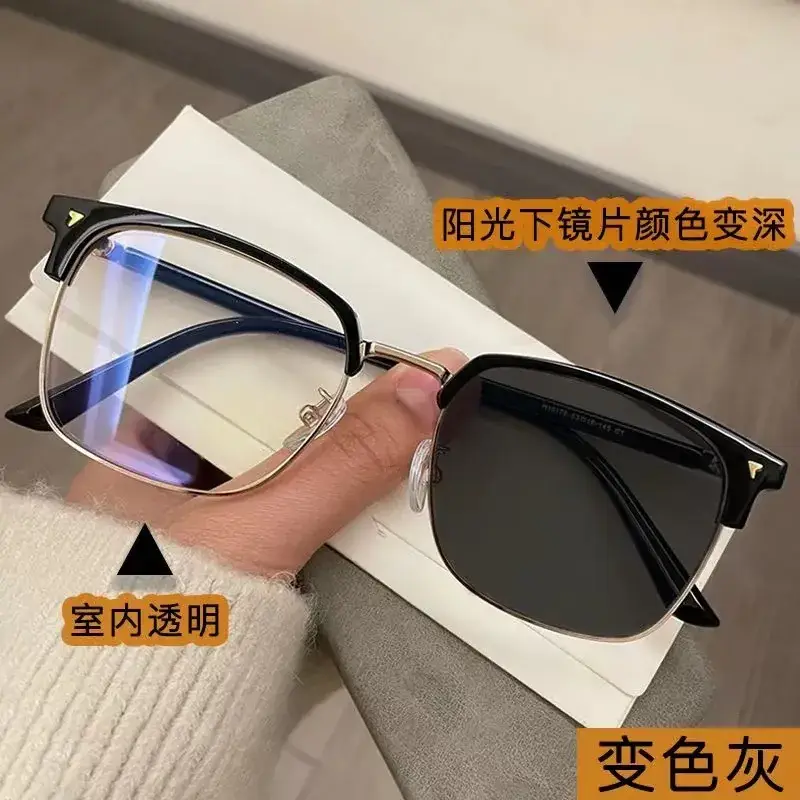 Smart Color Changing Eyeglasses for Men with Anti-Blue Light & Myopia Protection — feature 6
