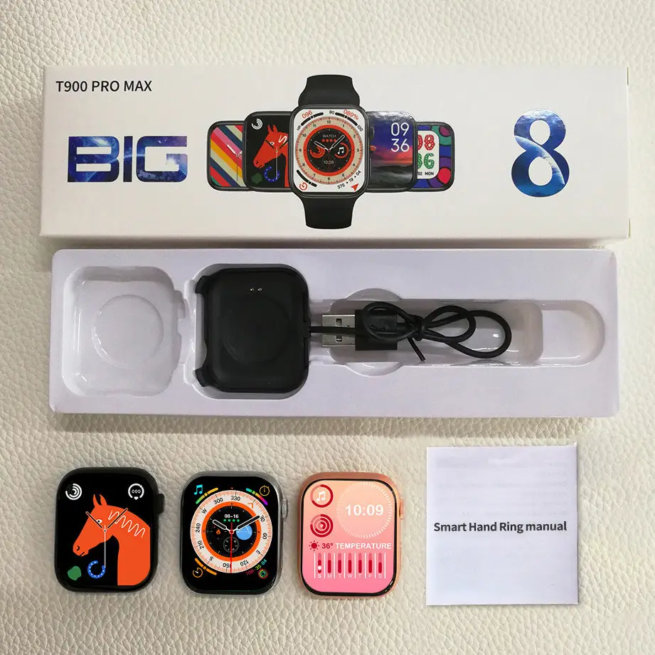 T900PROMAX smart bracelet t900 smart watch Bluetooth call heart rate blood pressure health step counting exercise