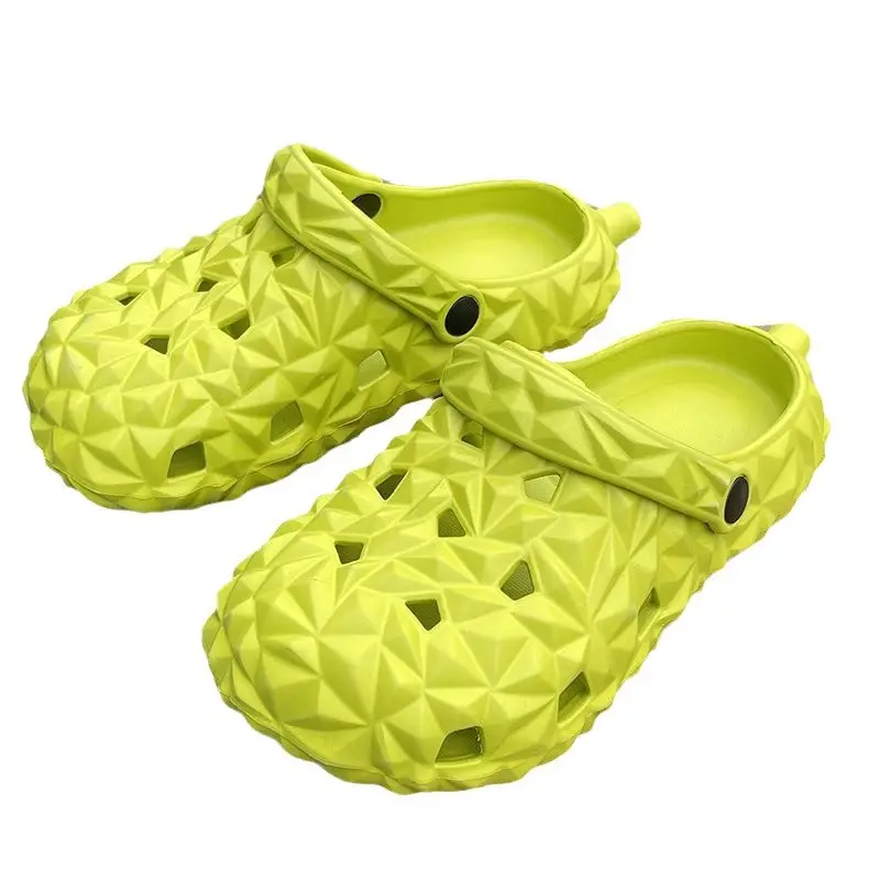 Cartoon new beach slippers hole shoes women's summer outerwear fashion thick-soled sandals and slippers women's summer cute wholesale - Image 14