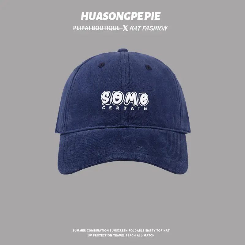 Men Beige Embroidered Baseball Cap Summer Wear — feature 4