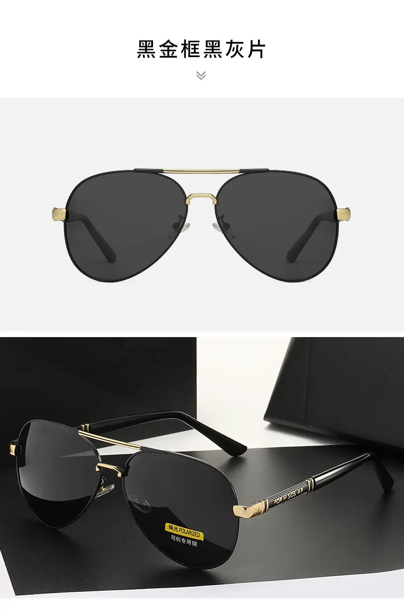 2026 Men's Polarized Sunglasses Anti-UV Day Night Dual Use β feature 16