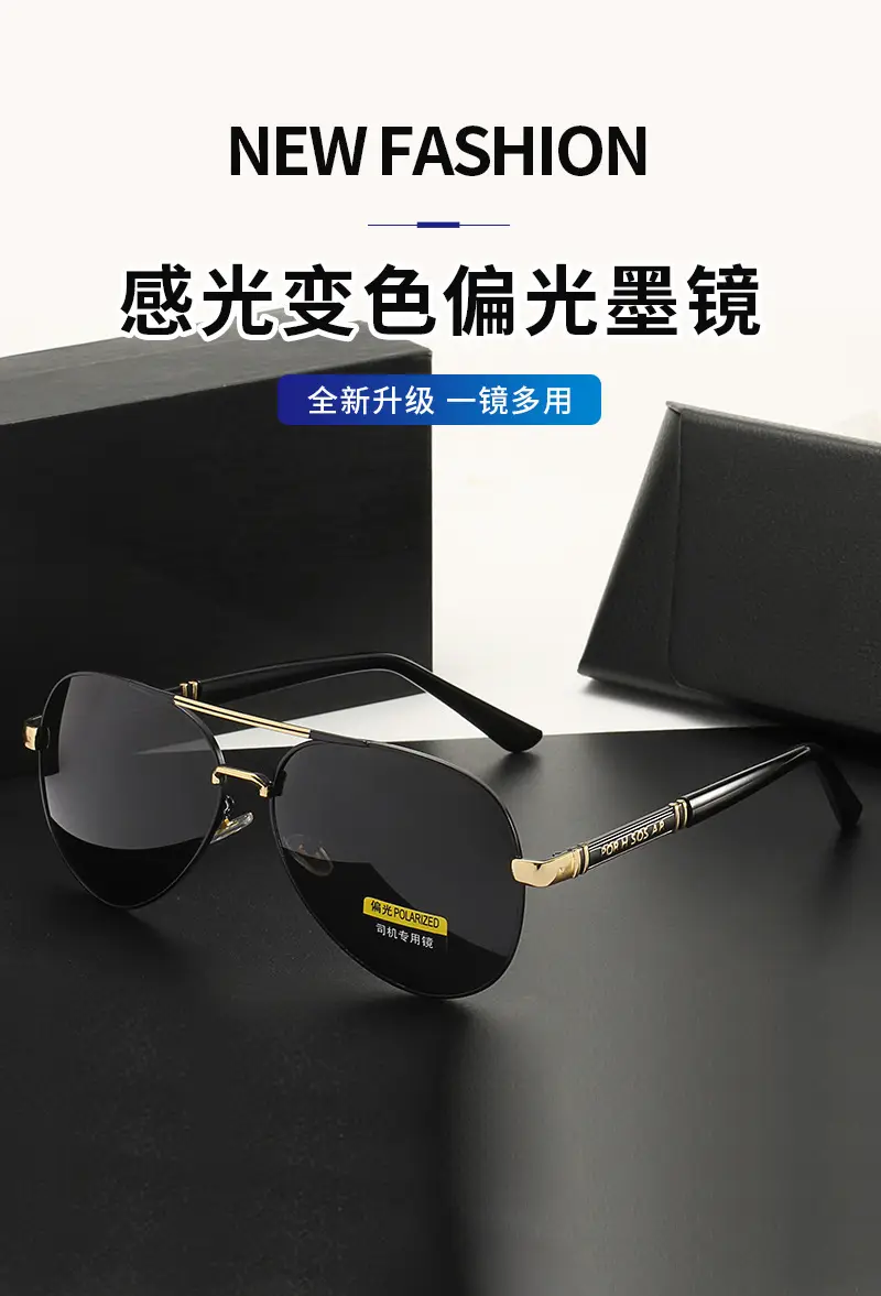 2026 Men's Polarized Sunglasses Anti-UV Day Night Dual Use β feature 2