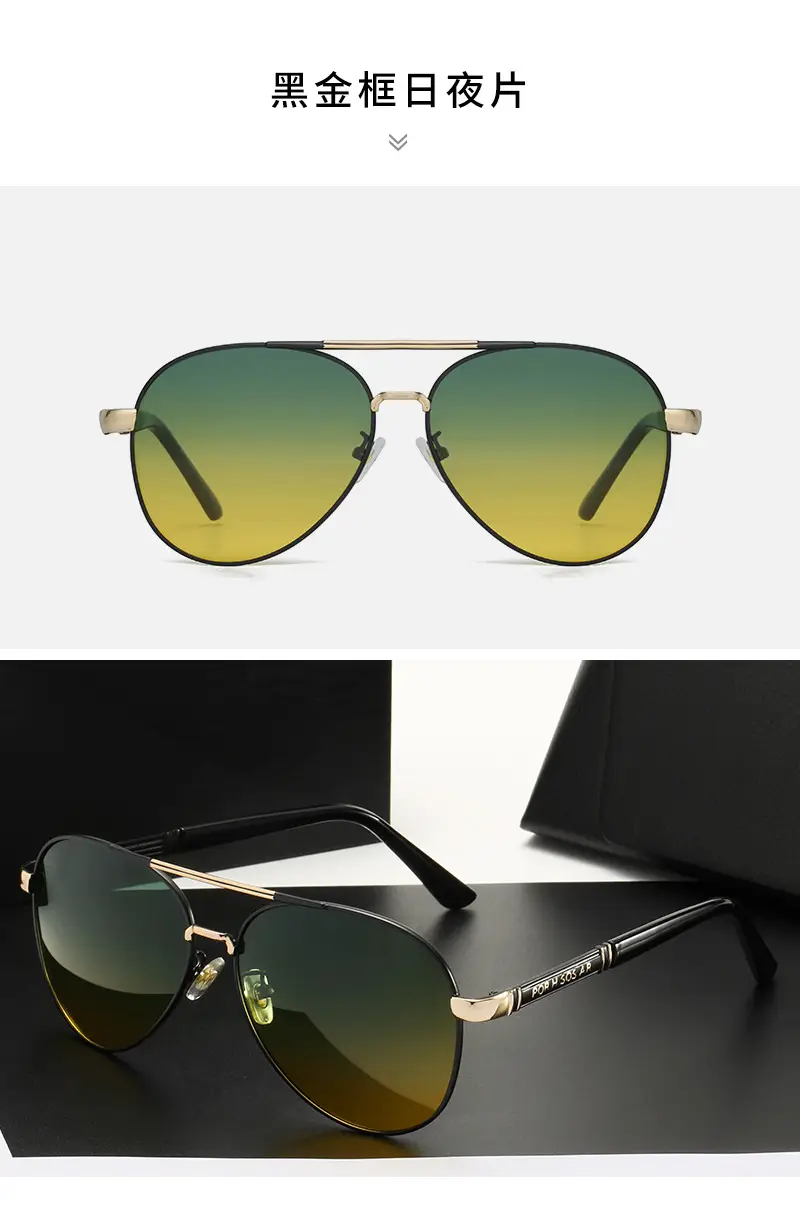 2026 Men's Polarized Sunglasses Anti-UV Day Night Dual Use β feature 20