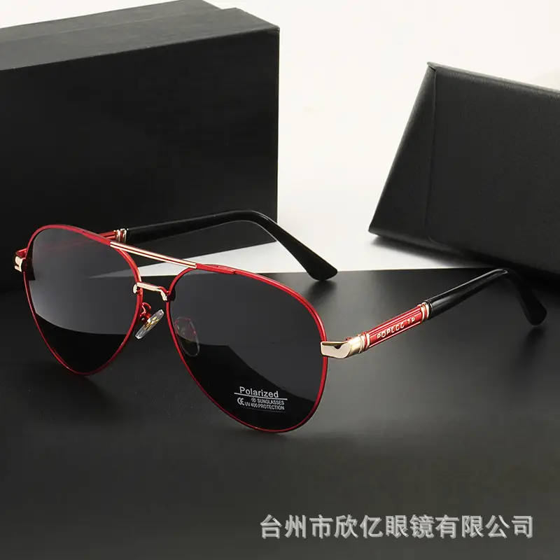 2026 Men's Polarized Sunglasses Anti-UV Day Night Dual Use - Image 3