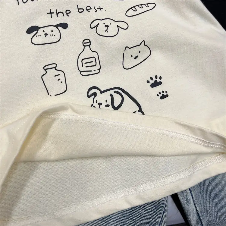 2026 Spring T-Shirt for Boys with Cute Dog Print — feature 10