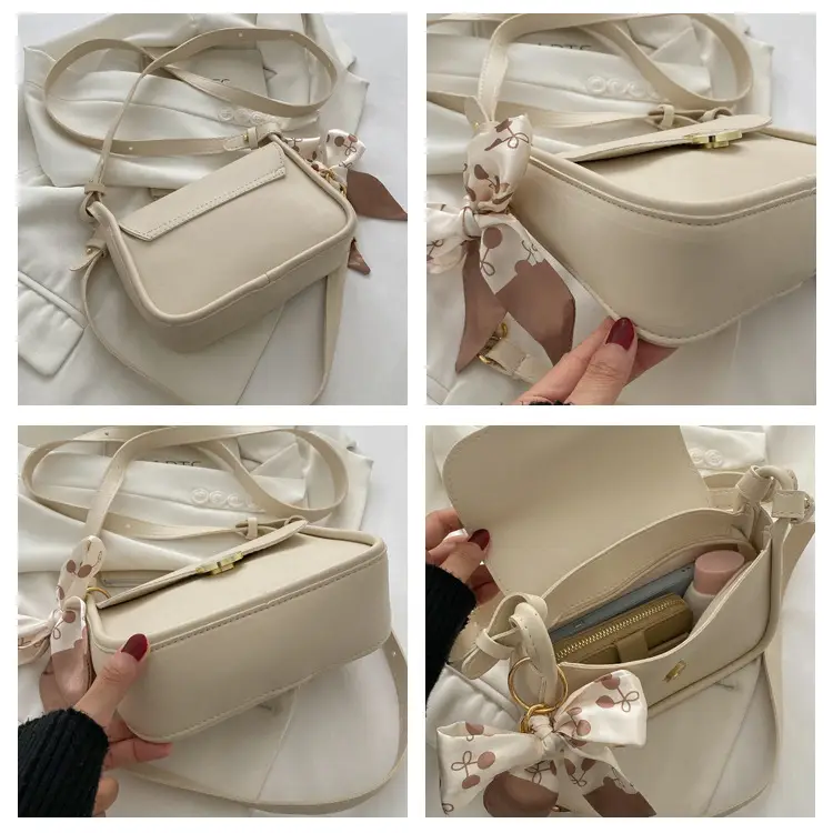 Women Crossbody Bag Beige Square Design Wholesale 2026 — feature 7