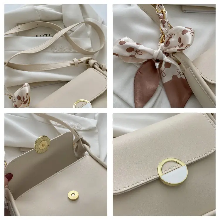 Women Crossbody Bag Beige Square Design Wholesale 2026 — feature 8