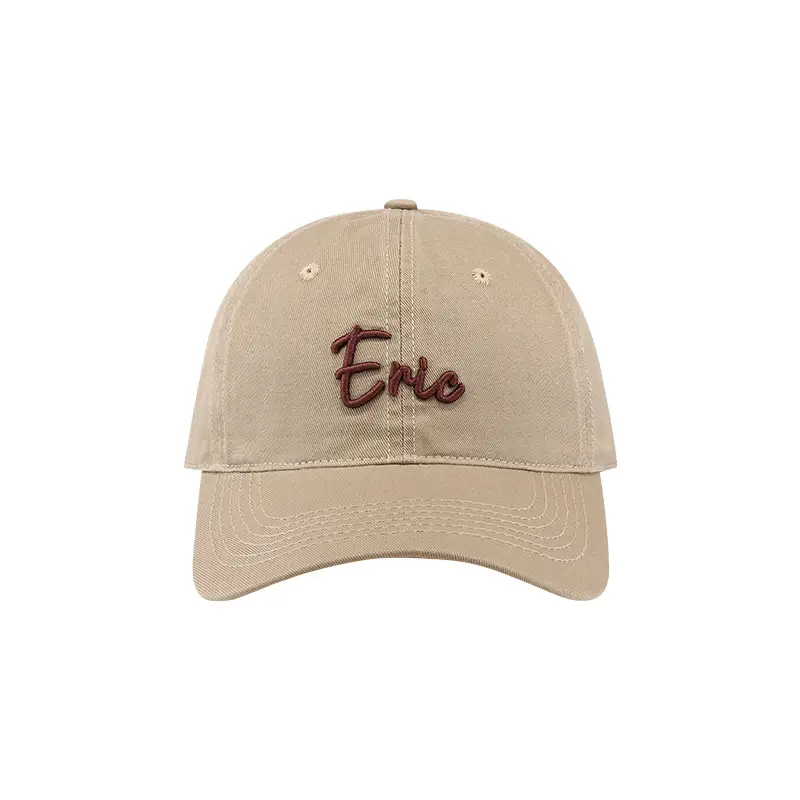 Eric Embroidered Black Women's Baseball Cap - Image 11