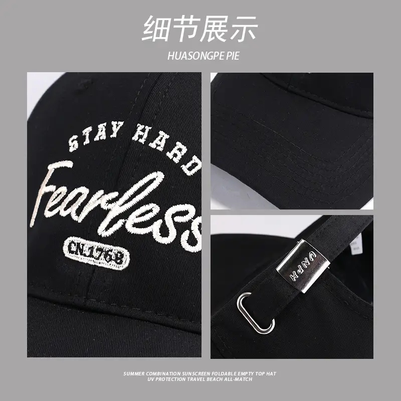 Korean Style Peaked Cap Women Black 2024 — feature 11