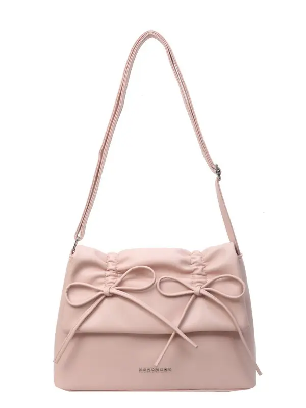 Women's New Western Style Shoulder Bag with Bow - Image 9