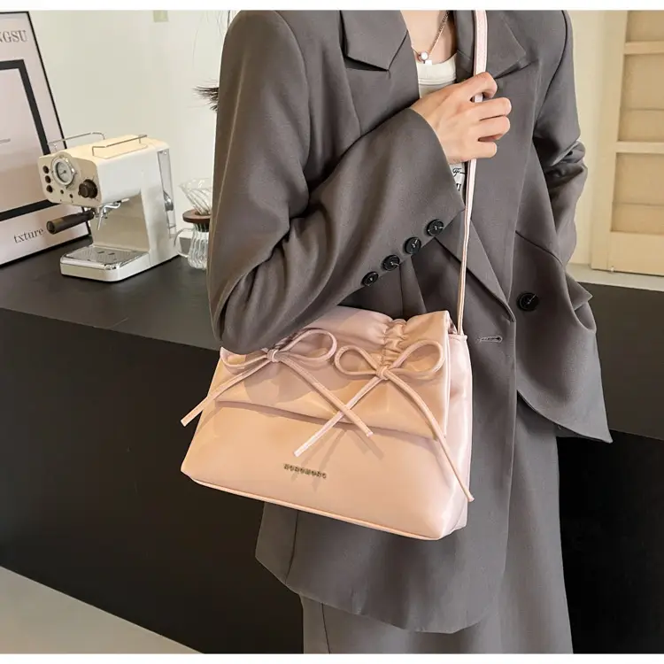 Women's New Western Style Shoulder Bag with Bow — feature 14