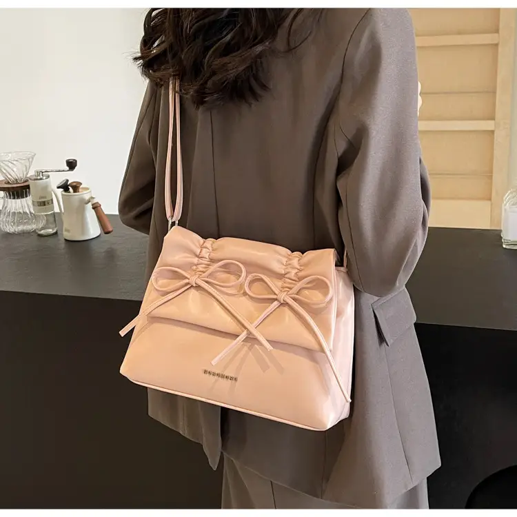 Women's New Western Style Shoulder Bag with Bow — feature 15